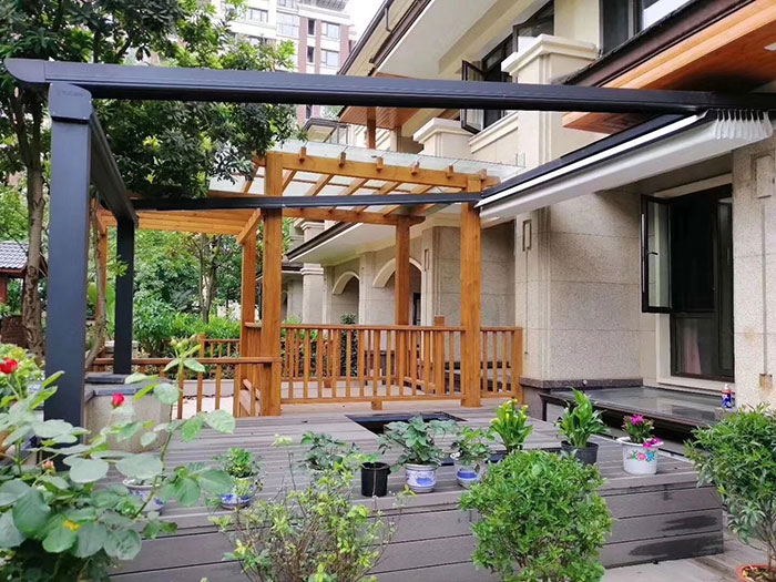 電動折疊雨棚M500