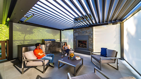 明陽遮陽室外防風卷簾特點及性能有哪些?