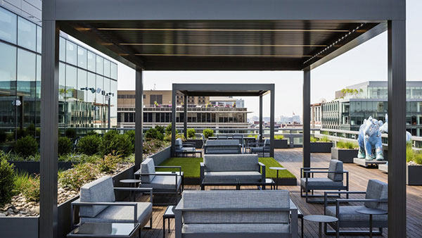 科學合理的系統設智能鋁合金涼亭，進一步提高生活質量。